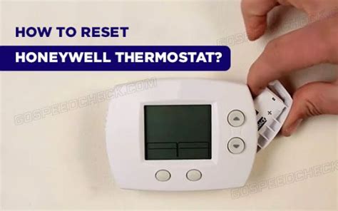 reset thermostat honeywell